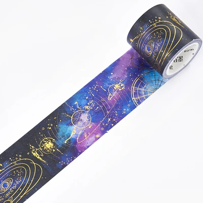 Винтаж маскирования Galaxy фольга Васи бумага клейкие ленты производитель 60 мм 10 м