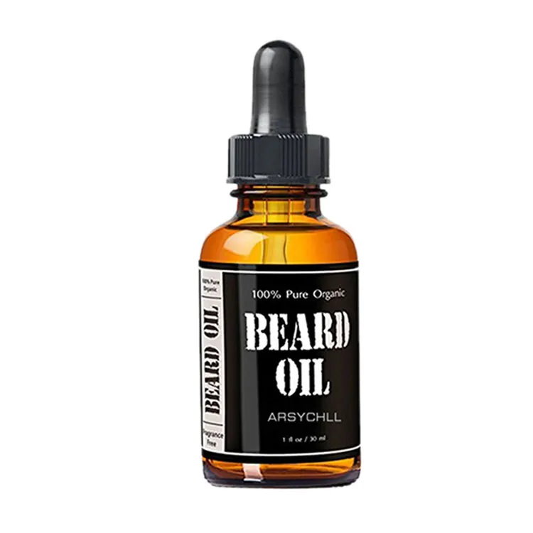 OEM packaging men beard growth 100% natural organic beard oil with private label