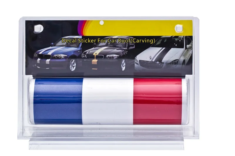 Carlas Car Body Racing Stripes Cover Sticker Roof Line Stickers PVC Decoration Car Sticker