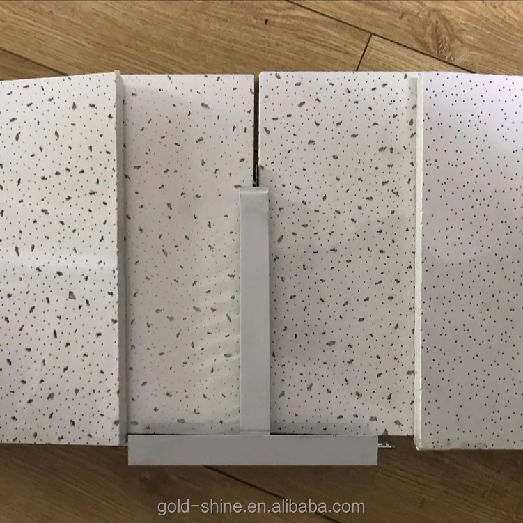 
Fiberglass Acoustic Mineral Fiber Ceiling Tiles Square Edge 