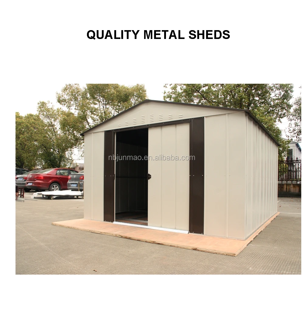 Ideal garden storage house cheap small tools storage sheds metal steel