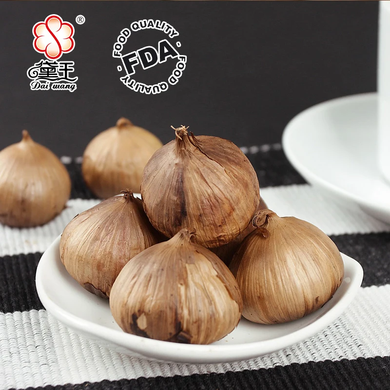 Anti-aging fermented organic high purity black garlic supplier