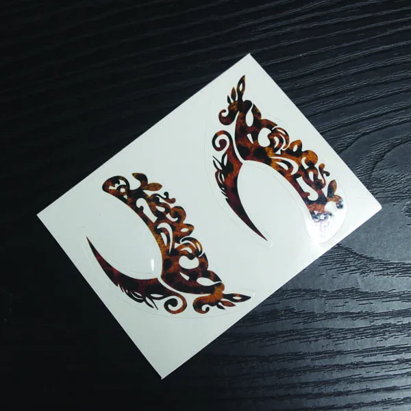 
custom made eyeliner eyebrow tattoo stickers 