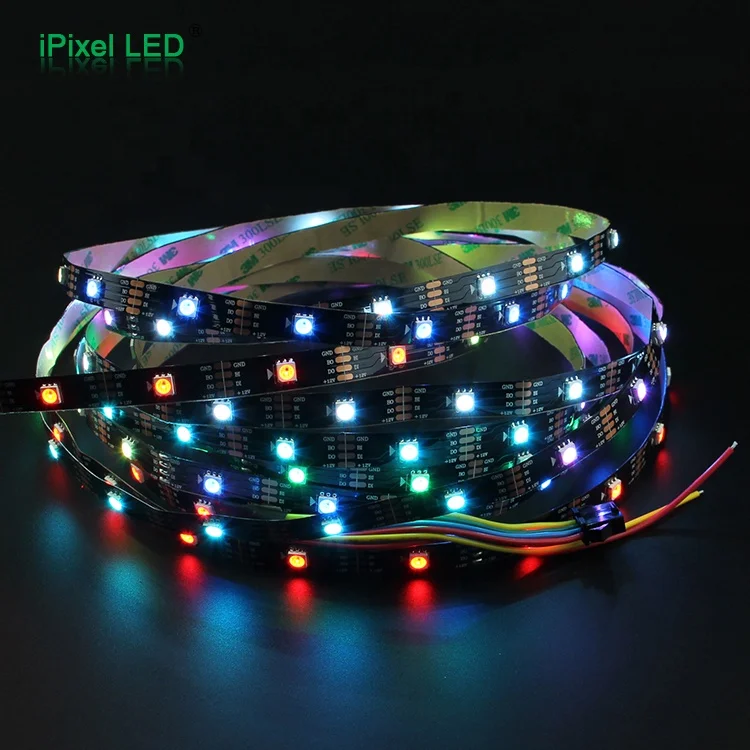 iPixel WS2815 double signal Break Continue DC12V flexible rgb led strips with full color