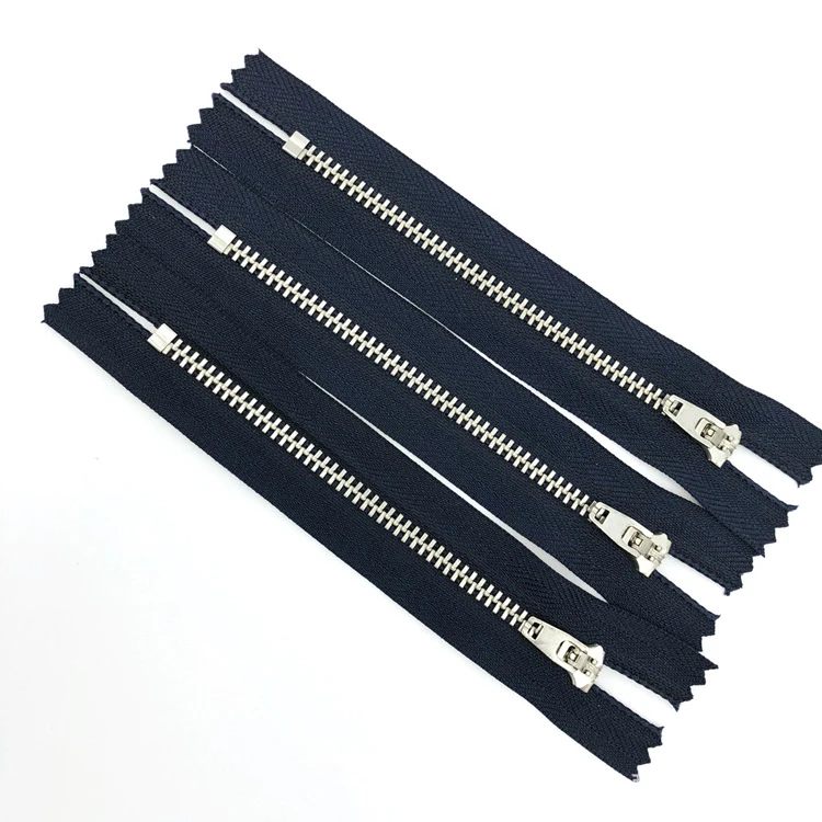 3# Jeans zipper antique brass