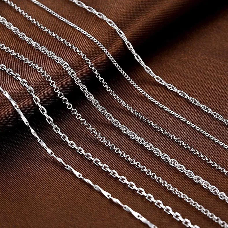 925 sterling silver classic link chain wholesaler silver jewellery
