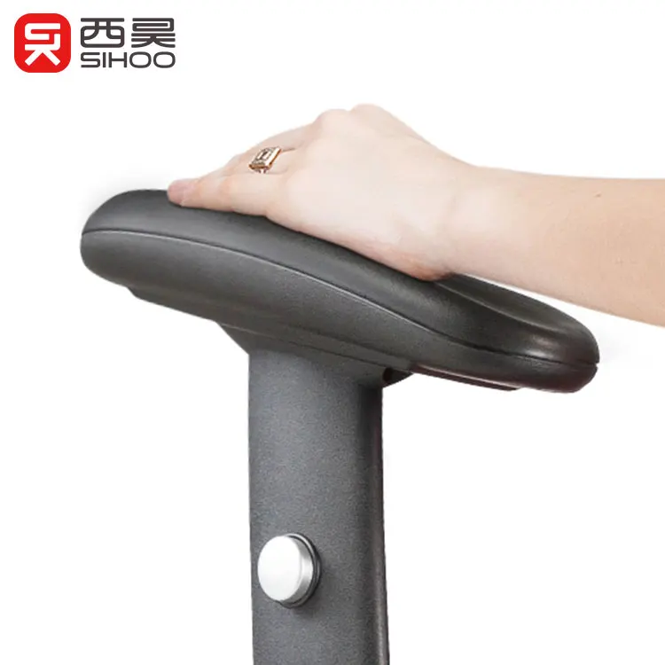 Высокое качество Прочный Поворотный эргономичный исполнительный Регулируемый офисный стул с колесами