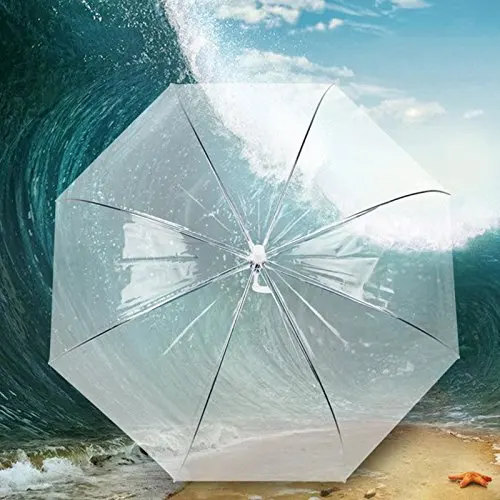 dome transparent umbrella cheap umbrella clear color high quality wedding parasol