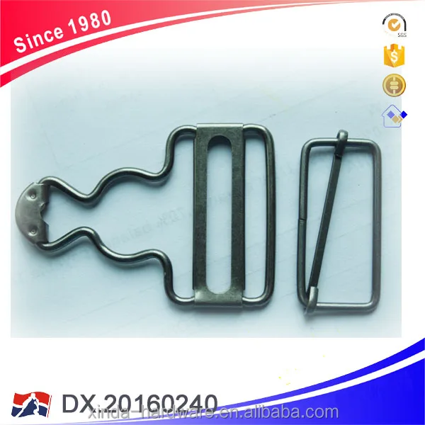 Customized Pin Buckle Suspender Buckle for Bags and Garments