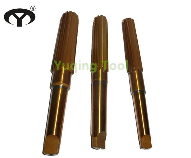 HSS M2 H7 Morse Taper Shank Machine Reamer with TIN coating