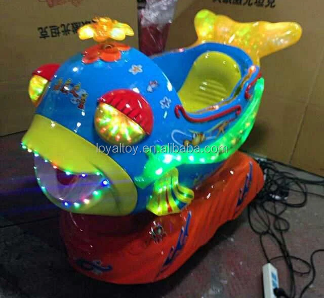 2021 coin operated kiddie ride, fish amusement ride, commercial grade amusement equipment