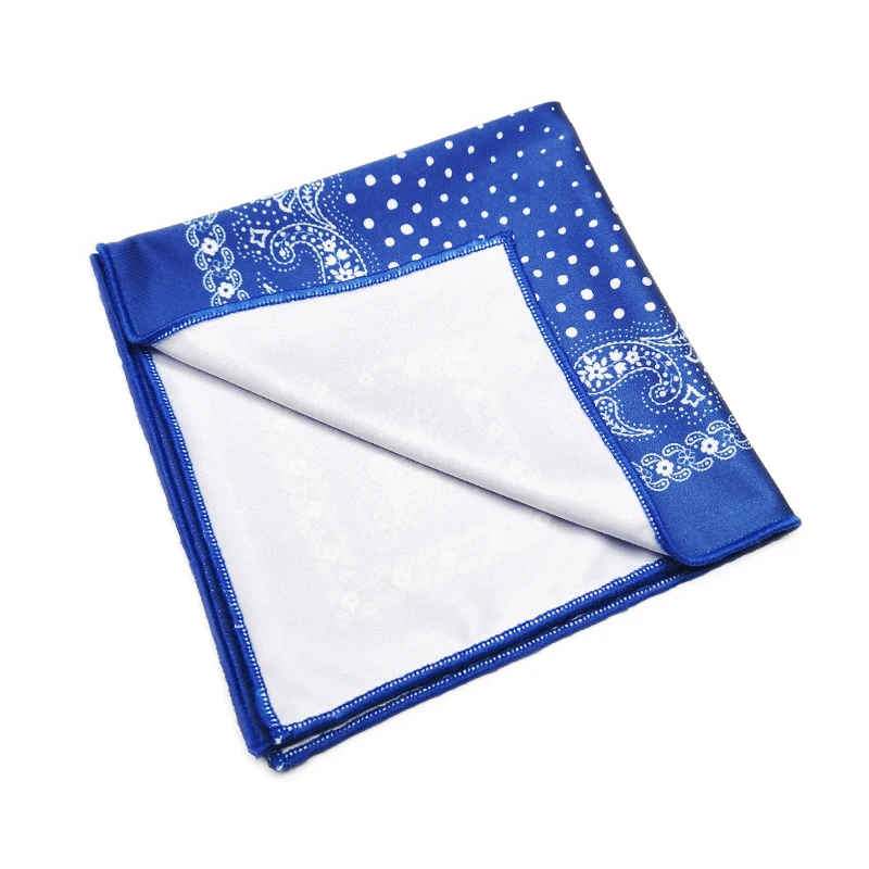 Colorful Heat Transfer Printing Microfiber Square Scarf