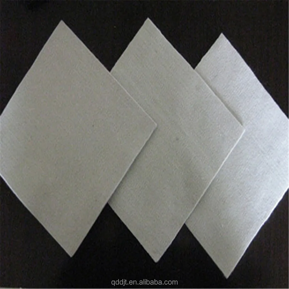 
PET Polyester short fiber needle punched nonwoven 200g m2 geotextile 