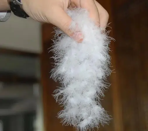 
Wholesale 10% duck down and 90% duck feather material 