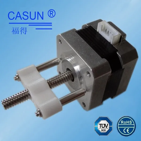 42shd0001- 47n 2 фазы гибридных нема 17 ходового винта двигатель 12v линейного шагового двигателя для 3d-принтер использования
