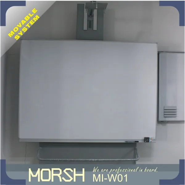 
Interactive Whiteboard Easel Movable System Mounted On The Wall 