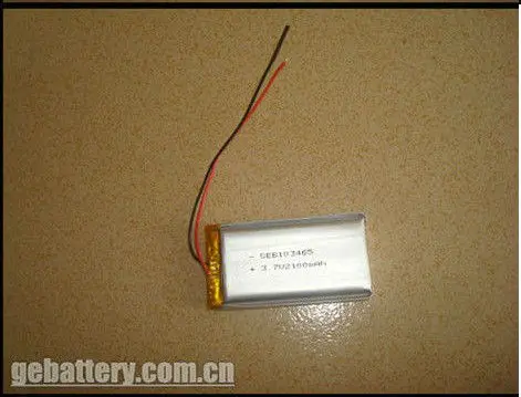 Портативных электронных устройств 3.7 В 2100 мАч липо аккумулятор 103465 / призматических клеток