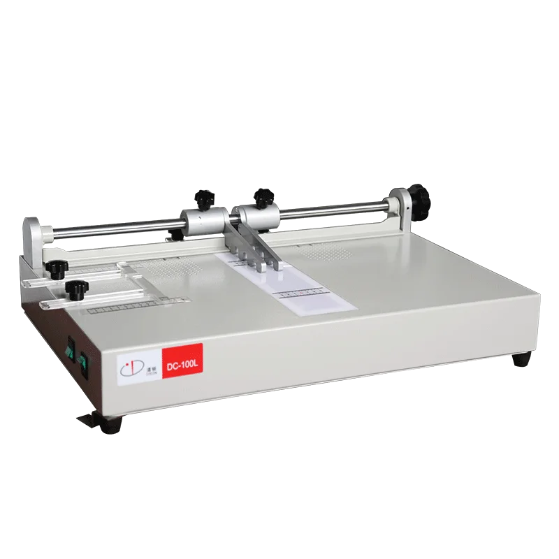 Semi-automatic book cover making machine photo album hardcover