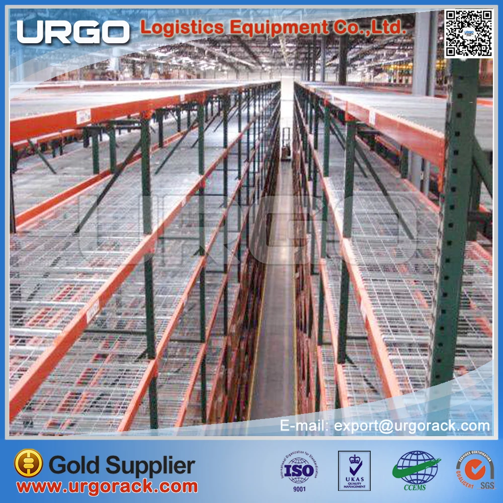 Dexion high capacity interlock pallet shelving wire decking rack