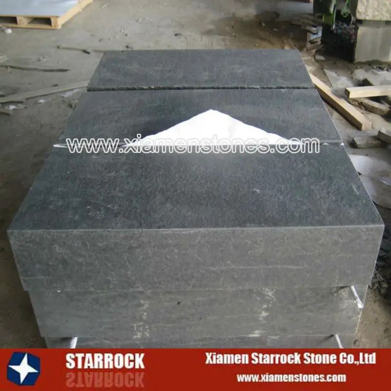 
Black basalt blocks 