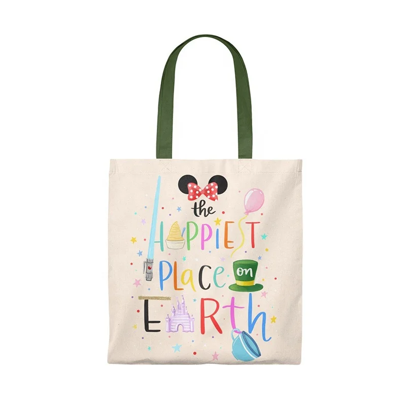 OEM Cheap Tote Cotton Bags 100% Natural 100 Cotton Tote Bags Wholesale Marketplace Cotton Canvas Tote Bag With Shoulder Handles