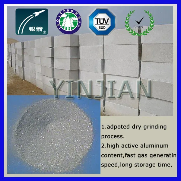 алюминиевый порошок для бетона