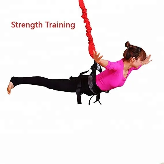 
High Strength Aerial Exercise Fitness Bungee Cords Resistance Training 