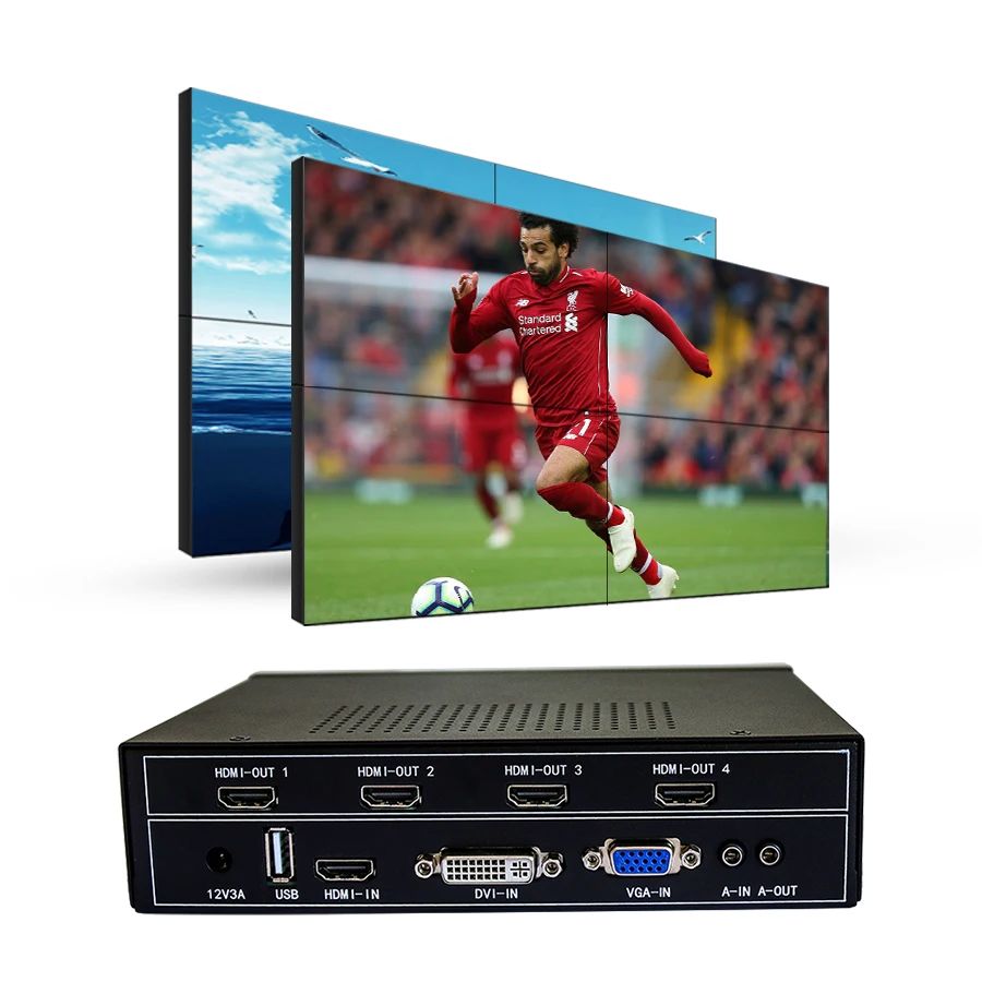 Горячая Распродажа 2*2 Smart-AVI 4k-настенный видеоконтроллер настенный видеоконтроллер матрица