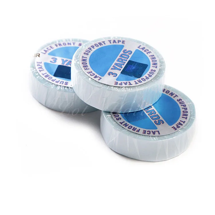 Wholesale price double side super blue adhesive tape for hair extensions