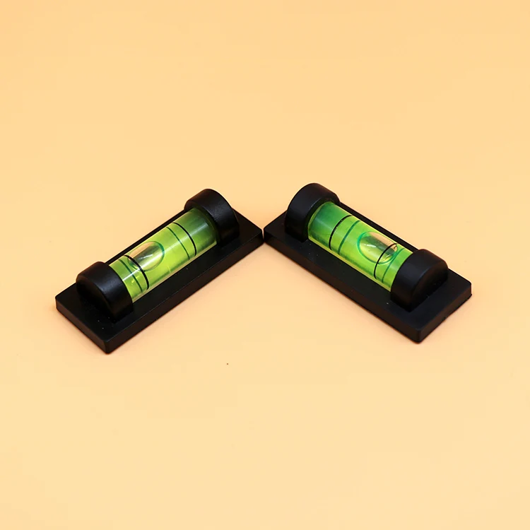 T type Circular and Tubular Bubble Level Vials Bubble Acrylic spirit Level