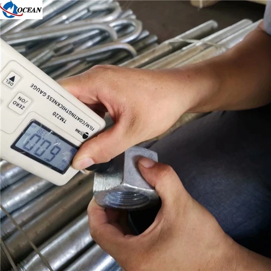 Крепежные элементы HDG анкерный болт с гайкой