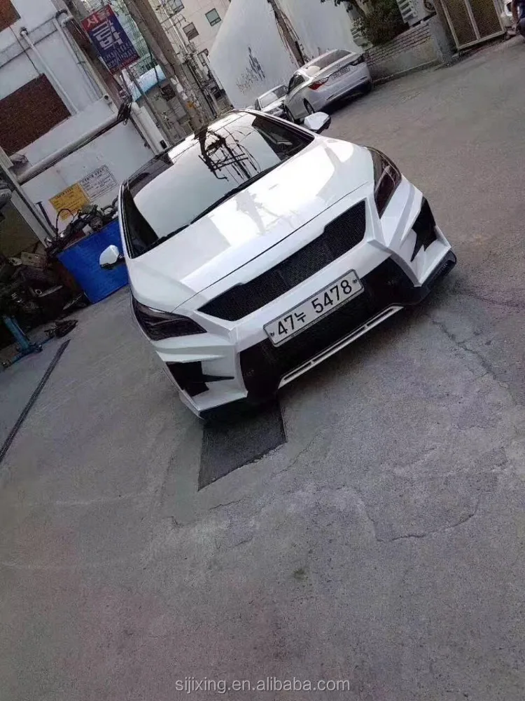 High quality unpainted color car body kit for sonata 9 big bodykit for Hyundai sonata 2016-2017