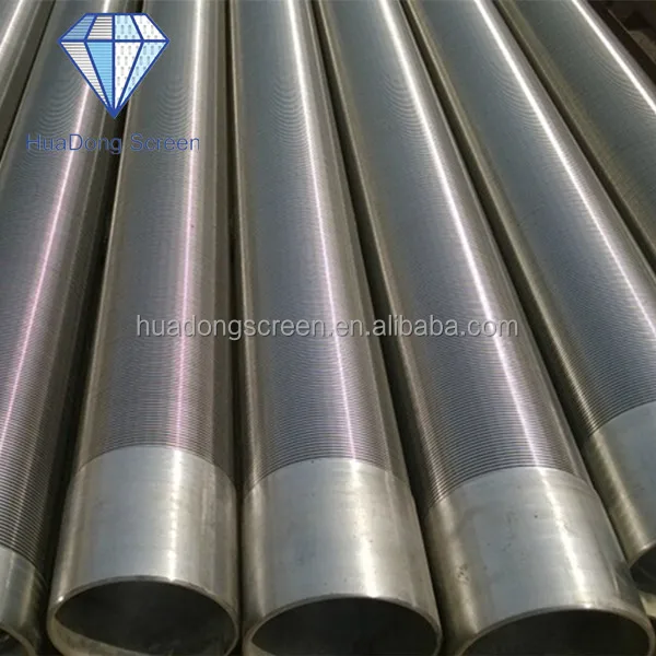 
Oil&Water Sand Filter Pipe for bore well/Wedge Wire Screen 