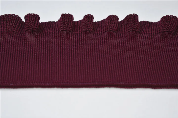 Polyester 1*1  5.5cm Knitting Ribbing Band