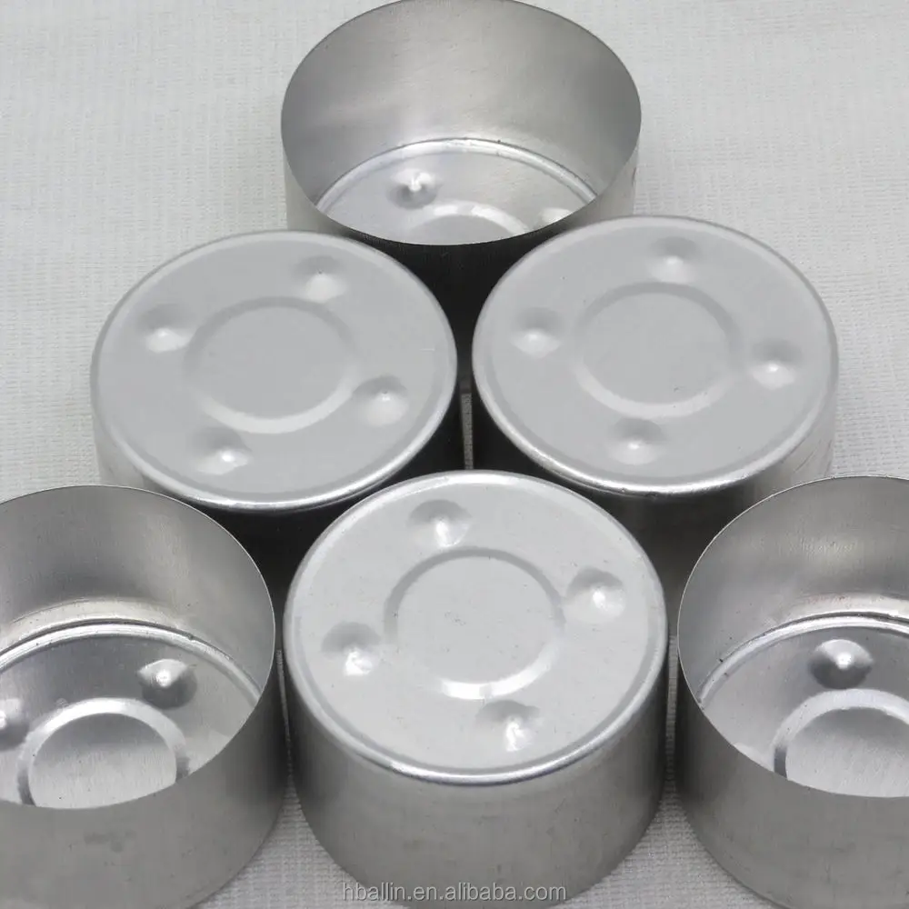 12g Aluminium Tea Light Candle Cups in Bulk