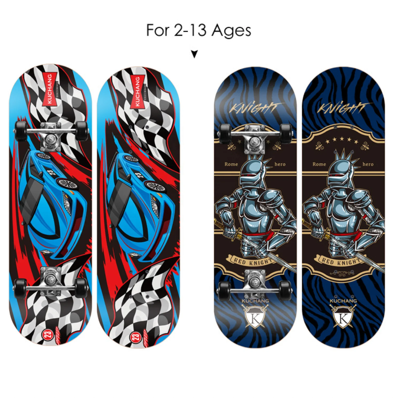 Off Road Custom Skate Board Skateboards(2-13 Ages)/DoodleBike
