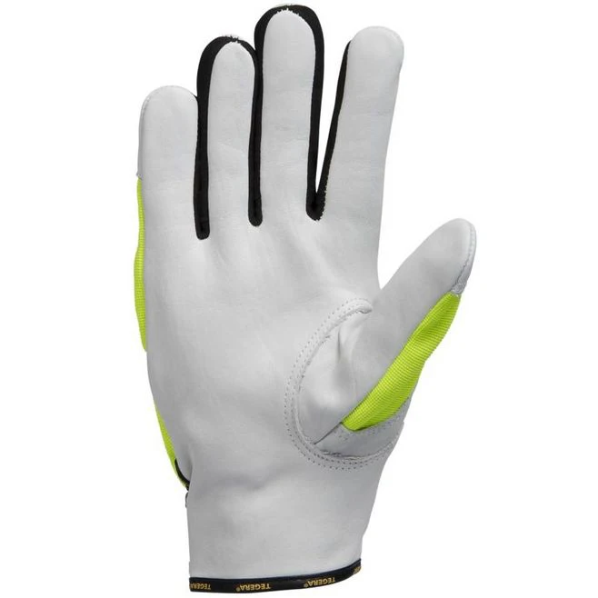 Wholesale safety work gloves hi-viz chainsaw protection work gloves abrasion resistant