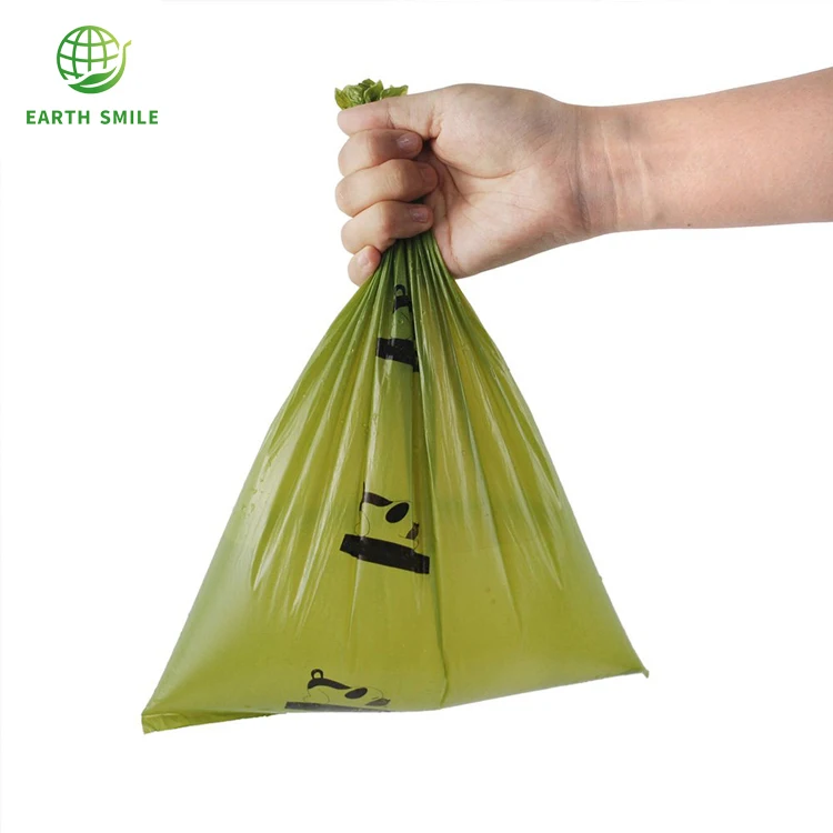 Биоразлагаемые пакеты для уборки собак, биоразлагаемые пакеты для уборки собак, 100% рулоны пакетиков для отходов собак без пластмассы