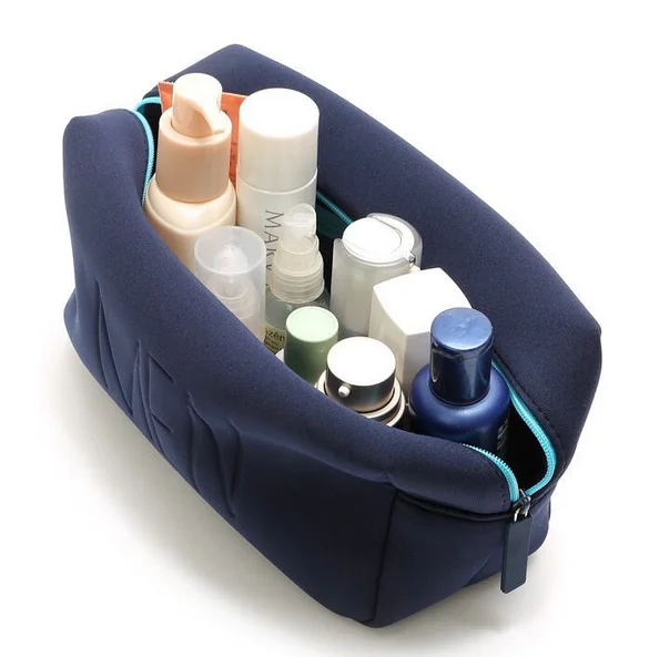 Fashion custom neoprene bag cosmetic make up makeup bag manufacturer China