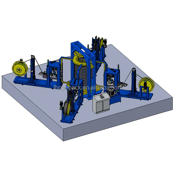 New products First Grade vertical copper coil strap machine