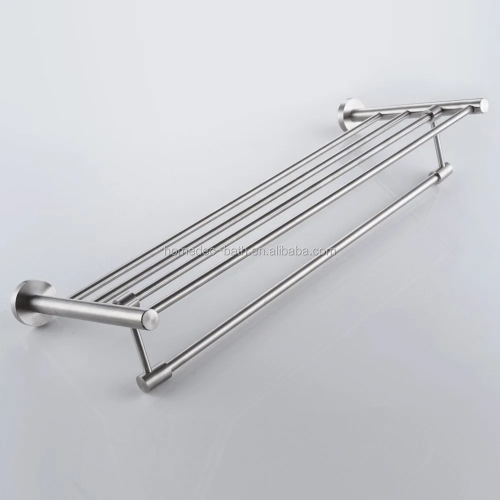 
Bathroom Stainless Steel Towel Shelf Towel Rack Hotel shelf Metal Rack Shelf 