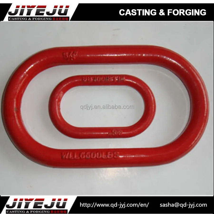 Lifting solution 7/8 size 6.4T lifting type oval shape round ring