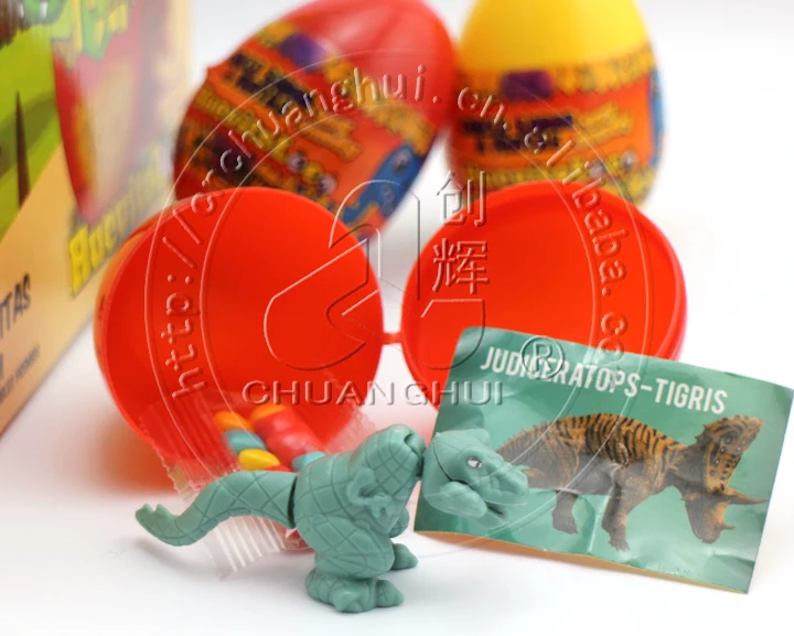 Динозавр сюрприз яйцо игрушка конфеты/маленькие игрушки и пузырчатые конфеты в яйце динозавра