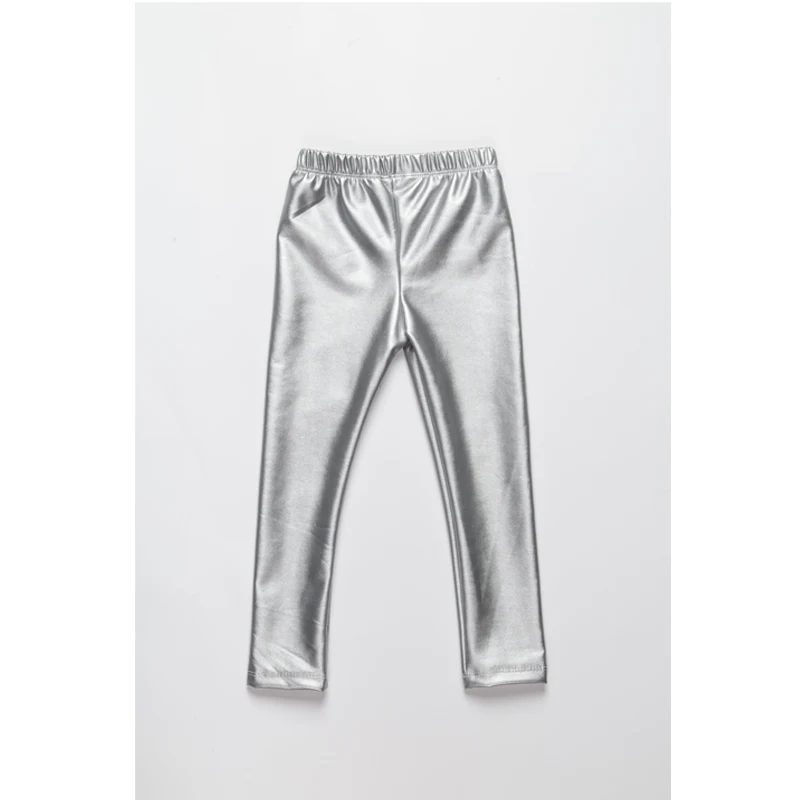 Popular style  design  multi color kids leather pants baby girl leather leggings