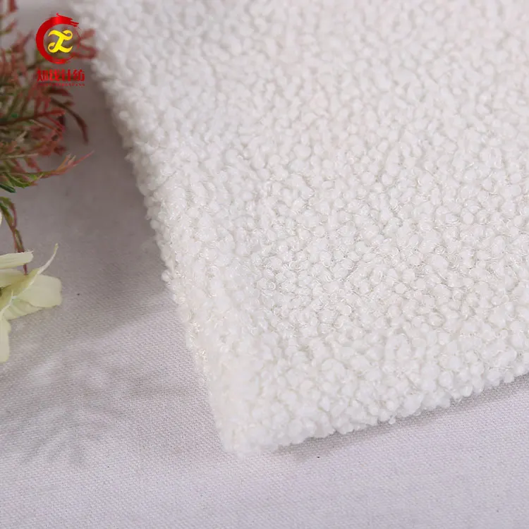 Good price anti pill teddy sherpa fleece material fabric for toy