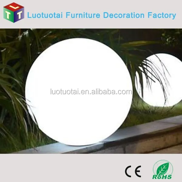 China factory for led ball lamp garden, ball garden lamp solar outdoor