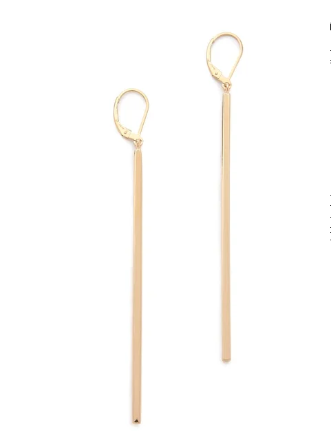 Latest fashion Earring Sticks Gold Hanging Earrings