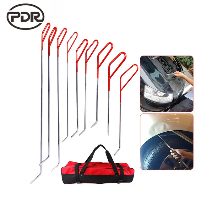 Super pdr tools car body dent repair tools hook rods vehicle tools