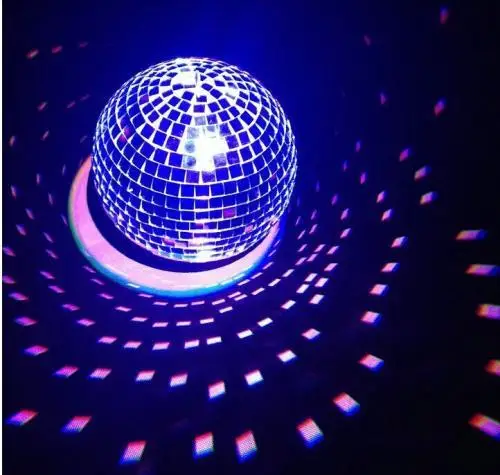Melody Party Decoration Polyfoam Discokugel Spiegel Shining Rotating Disco Lights Night Club Bar Counter Desig Mirror Ball