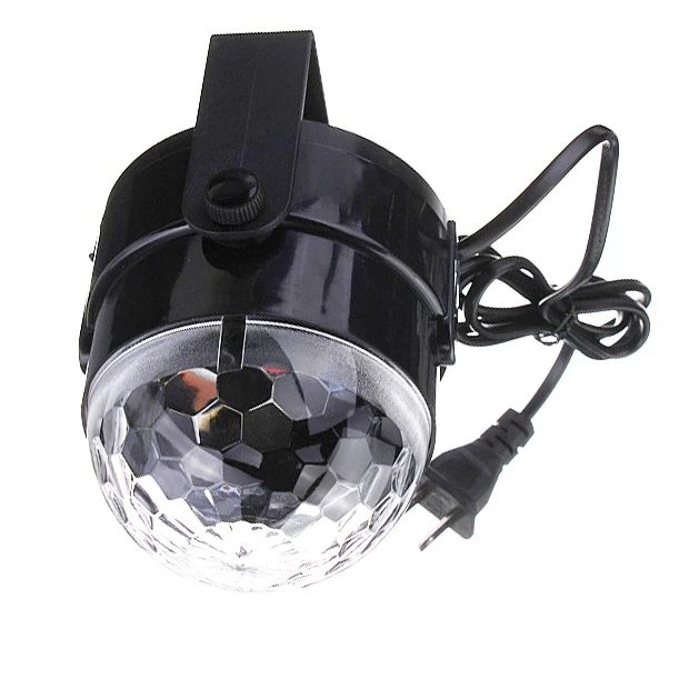 
Portable Sound Activated Party Lights Battery Powered/USB Plug in Dj Lighting RBG Disco Ball Strobe Lamp 